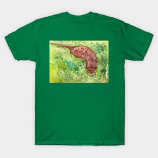 Swimming Otter 2 T-Shirt